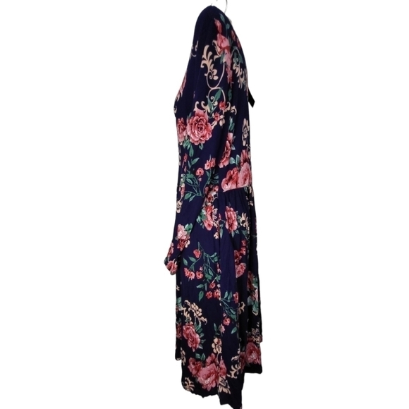 Women's Boutique Floral Cottagecore Long Sleeve Dress Size XL - Picture 2 of 9